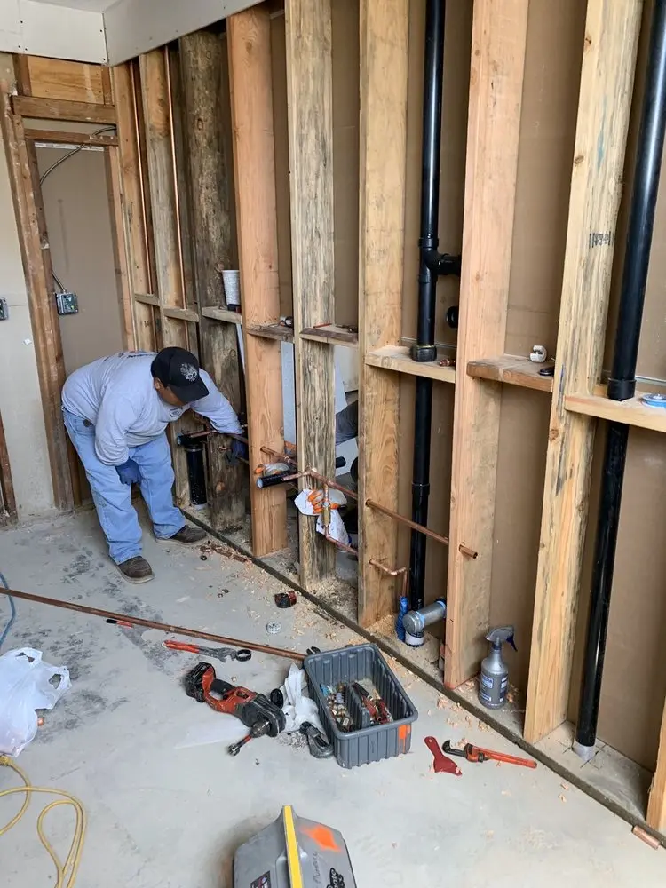 Commercial rough-in plumbing for Water Heater Replacement in Mattapan Square